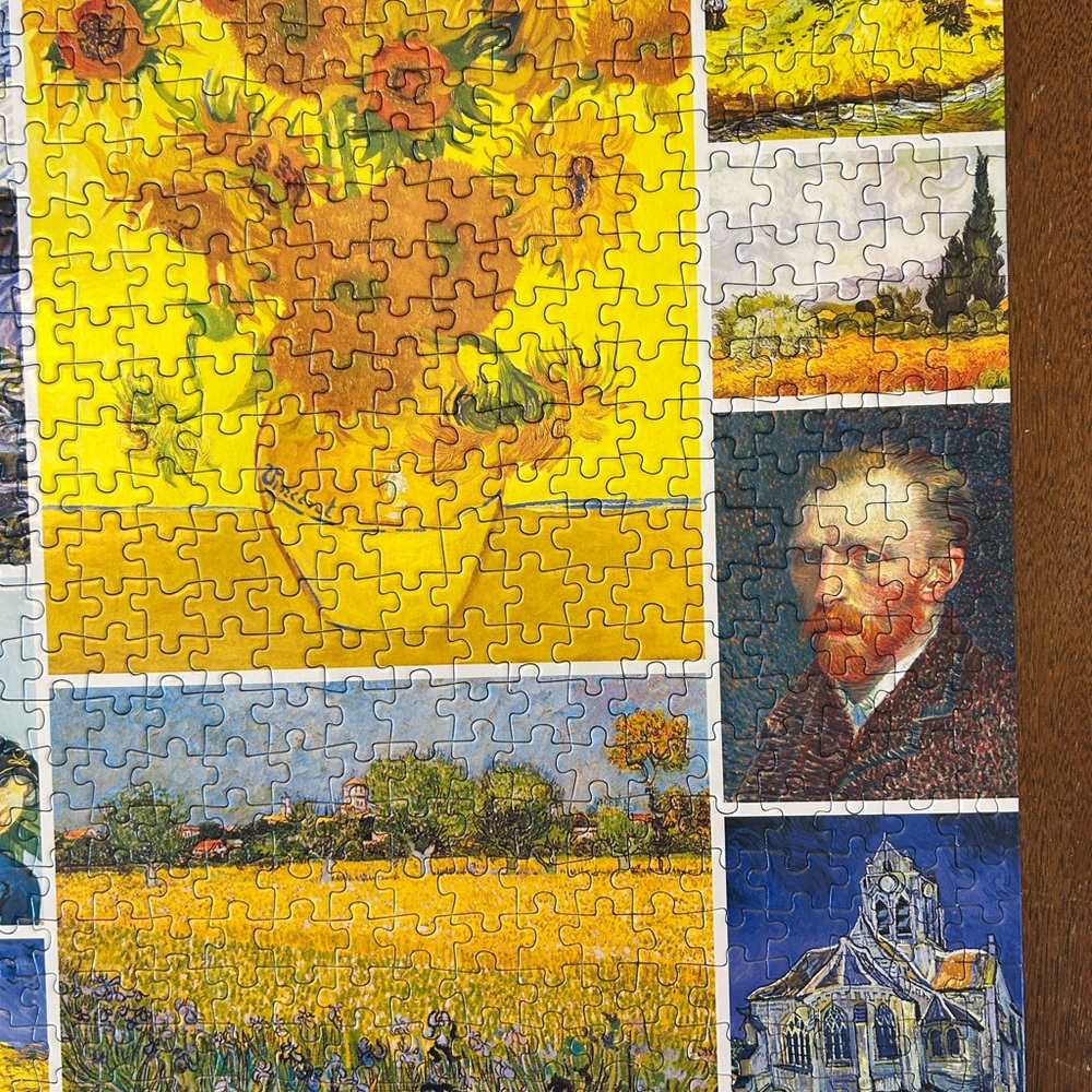 Re-marks Vincent Van Gogh 1500 Piece Puzzle Artistic Jigsaw Puzzle 🧩 - Picture 5 of 8